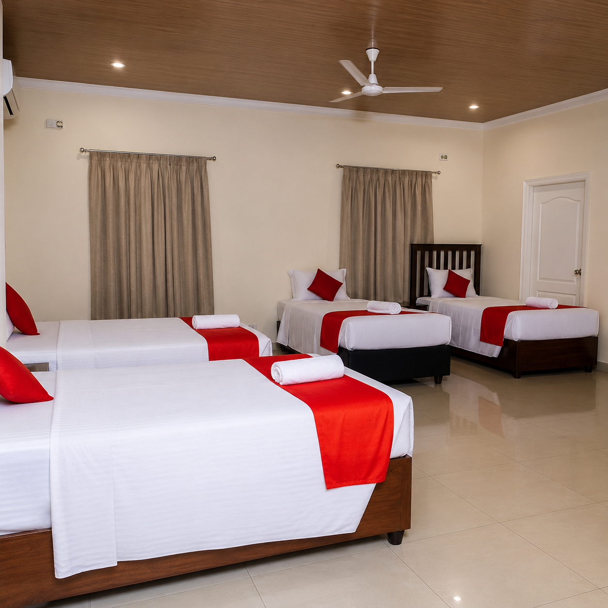 Quad Room at Pillacol Guest House